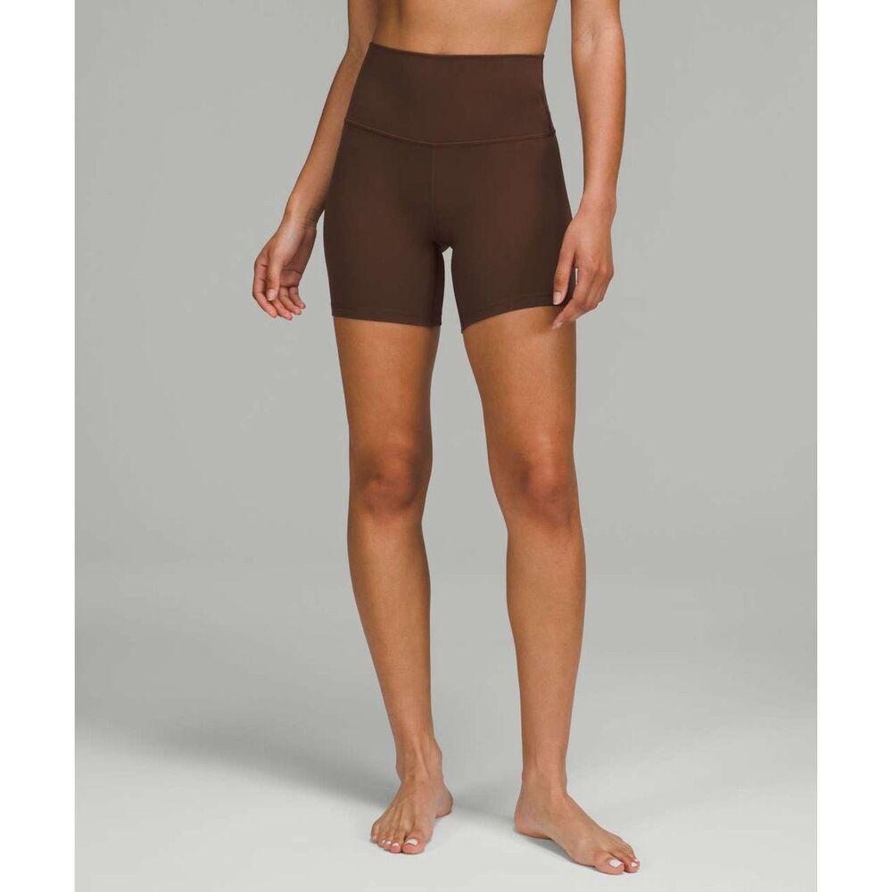 Lululemon Align High-Rise Short 6" Java Brown Size 10